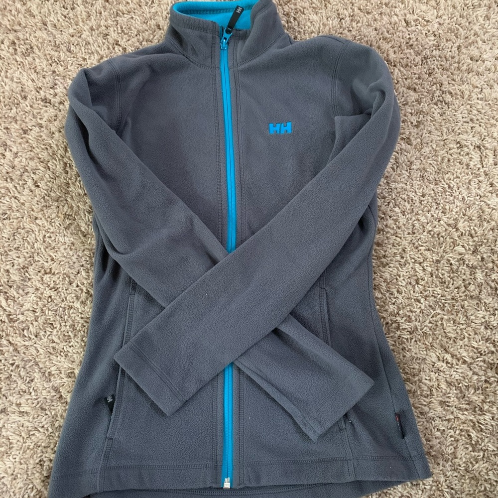 helly hansen fleece zip up